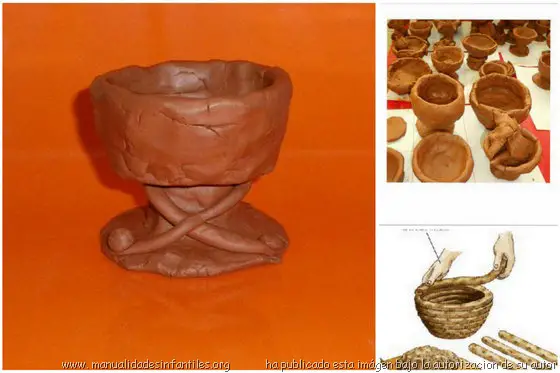 Modelado con barro sencillo – Cáliz Románico | Manualidades ...