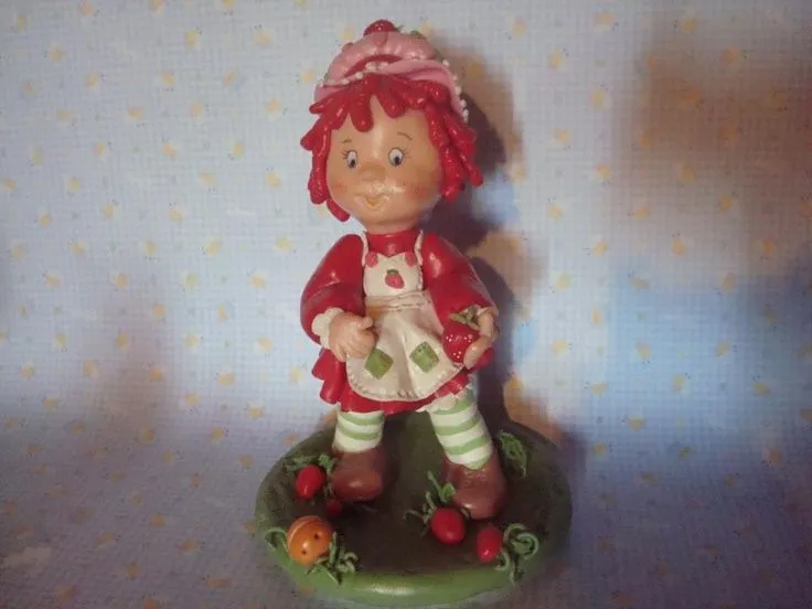 MUÑECA FRUTILLITA | MODELADO PORCELANA FRIA | Pinterest