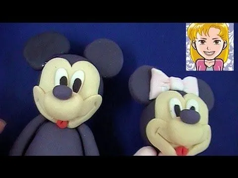 Cómo modelar a Mickey o a Minnie Mouse - YouTube Cómo modelar a Mickey o a Minnie Mouse - YouTube