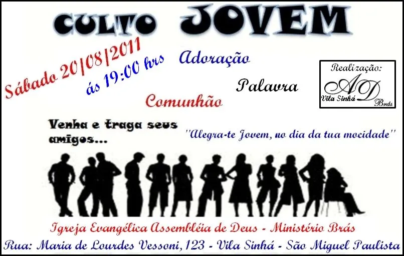 Modelo de convites evangelicos - Imagui