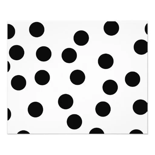 Modelo dálmata blanco y negro del punto flyer personalizado | Zazzle Modelo dálmata blanco y negro del punto flyer personalizado | Zazzle