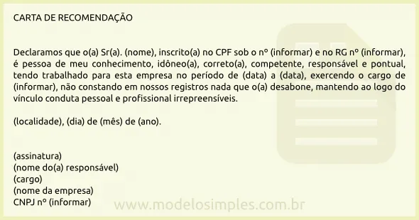 modelo-de-carta-de- ...