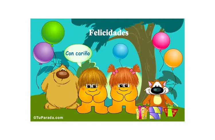 Modelo Festejo - Crea tu tarjeta de Cumpleaños, Feliz Día u otra ... Modelo Festejo - Crea tu tarjeta de Cumpleaños, Feliz Día u otra ...