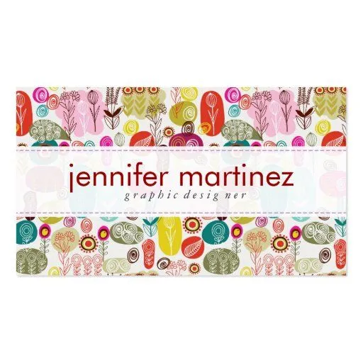 Modelo de flores retro dibujado mano simple colori tarjetas de ...