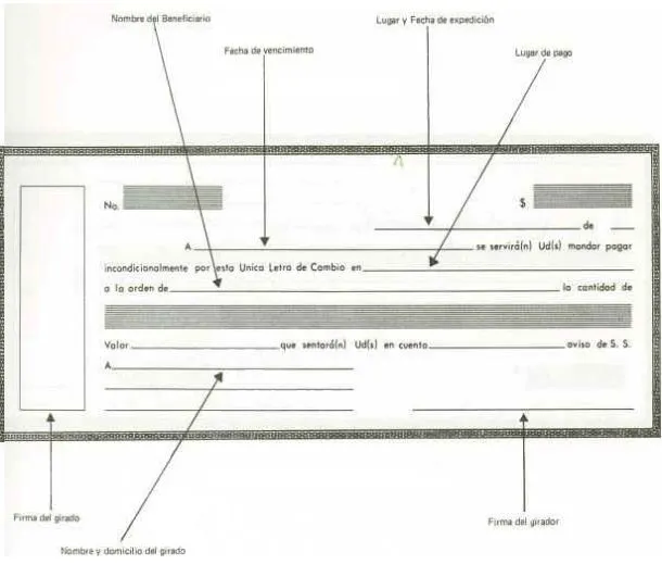 Ejemplo Letra de Cambio | Concepto Jurídico