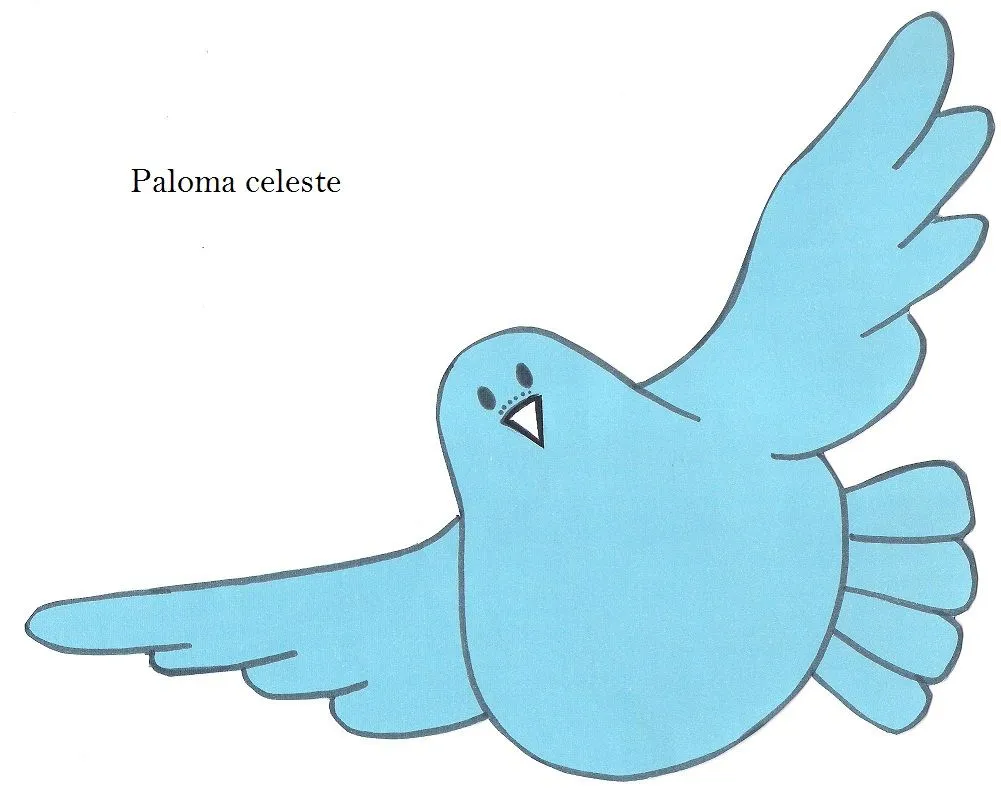 Modelo de palomas.Dibujos de palomas. - ARTE DE RECREAR Modelo de palomas.Dibujos de palomas. - ARTE DE RECREAR