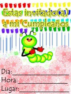 Modelo de Tarjeta de invitación para niños | Tarjetas Cristianas Modelo de Tarjeta de invitación para niños | Tarjetas Cristianas