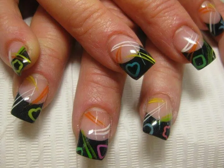 modelo de uñas naturales pintadas | Diseños de uñas que me ...