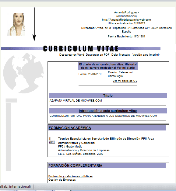 ModeloCurriculumcv15. GRATIS 20 MODELOS CURRICULUM VITAE EN WORD ... ModeloCurriculumcv15. GRATIS 20 MODELOS CURRICULUM VITAE EN WORD ...