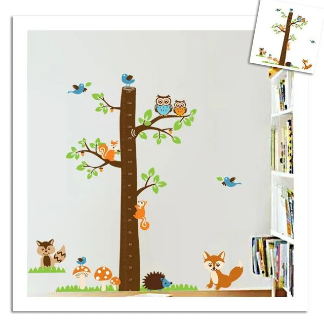 Modelos actuales de metros de pared infantiles Modelos actuales de metros de pared infantiles