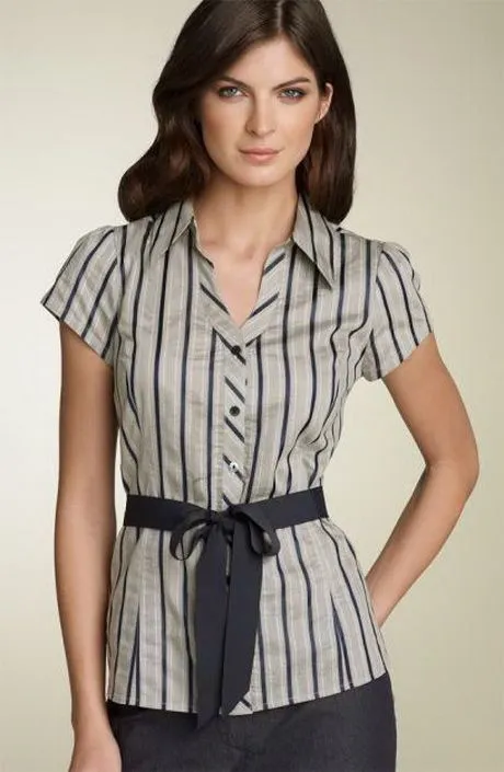 Modelos de blusas de vestir