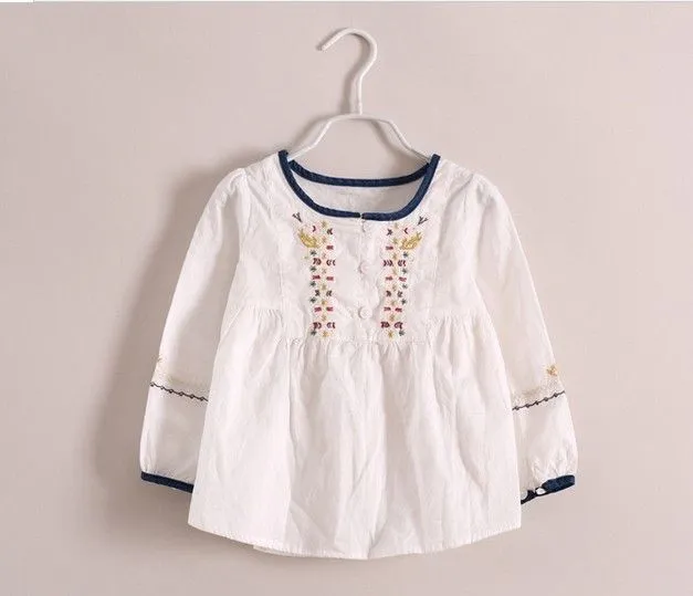 Modelos de camisas para niña - Imagui