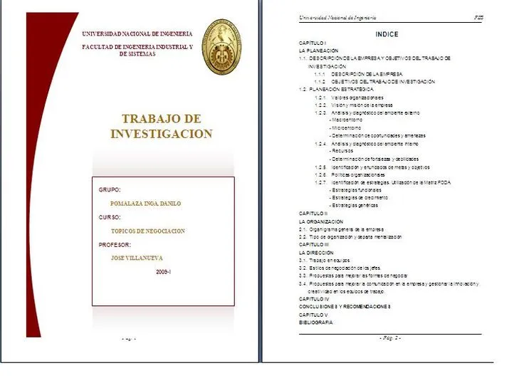 Modelos de carátulas para trabajo de investigación - Imagui ... Modelos de carátulas para trabajo de investigación - Imagui ...