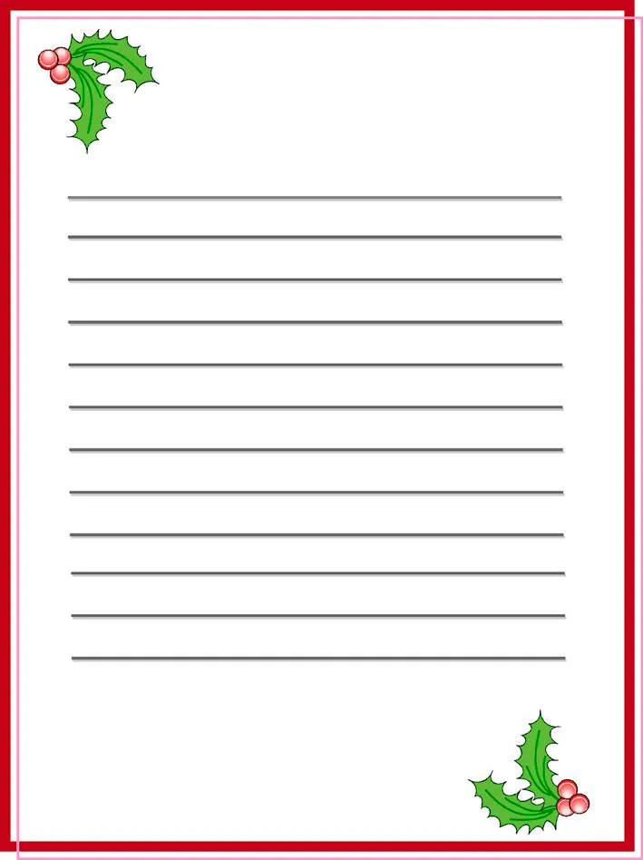 Modelos de cartas para Papá Noel y Reyes Magos para imprimir y ... Modelos de cartas para Papá Noel y Reyes Magos para imprimir y ...