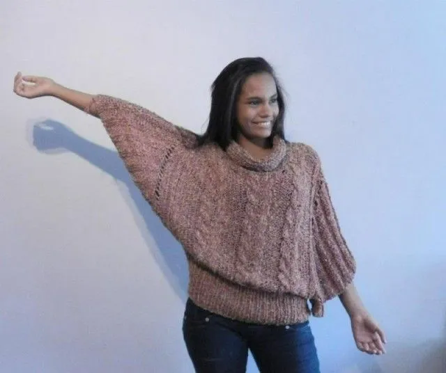 Chompas tejidas a mano con - Imagui