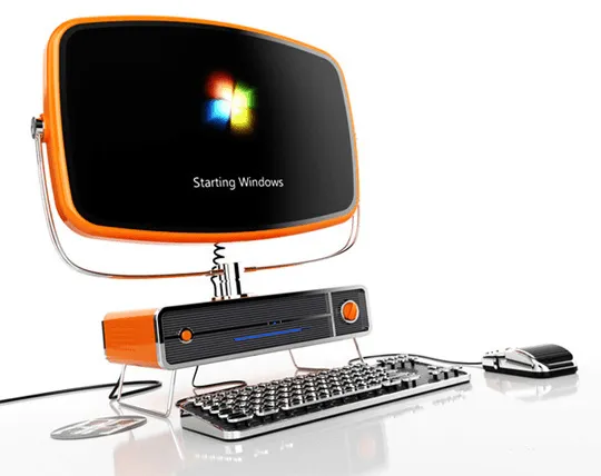 Philco PC, computadora retro inspirada en televisores de los 50's Philco PC, computadora retro inspirada en televisores de los 50's