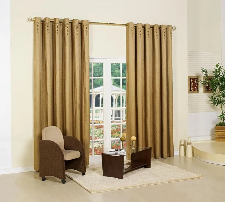 Cortinas para Salas Color Chocolate