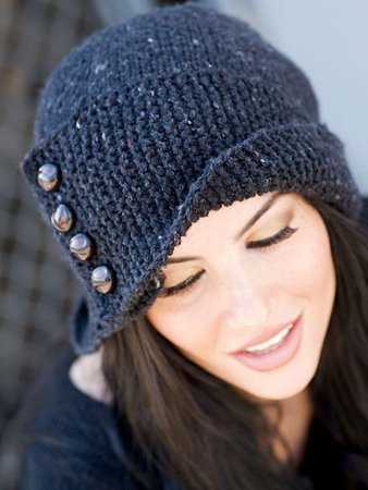 Modelos de gorros tejidos a crochet o ganchillo | Estilo Total