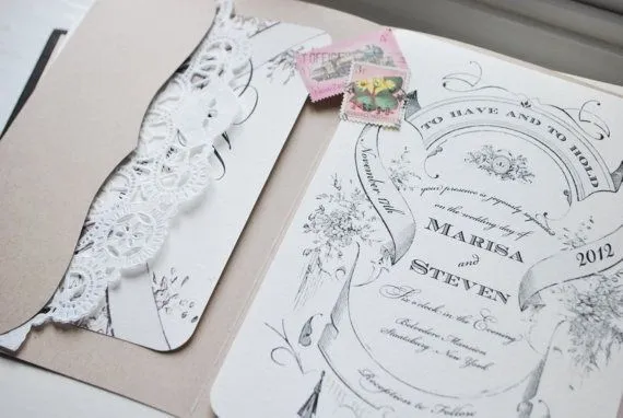 Modelos de invitaciones de boda 2014: originales y creativos