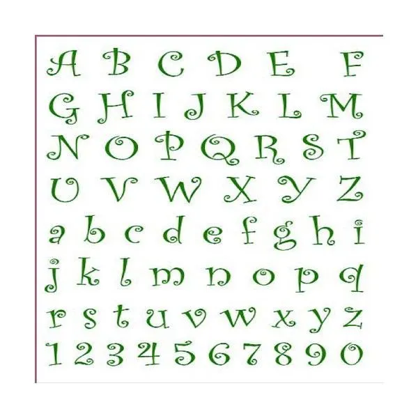 MODELOS DE LETRAS DEL ABECEDARIO PARA IMPRIMIR - Imagui | TIPOS DE ...
