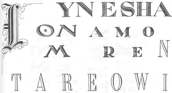 Modelos de letras « La Tipografia