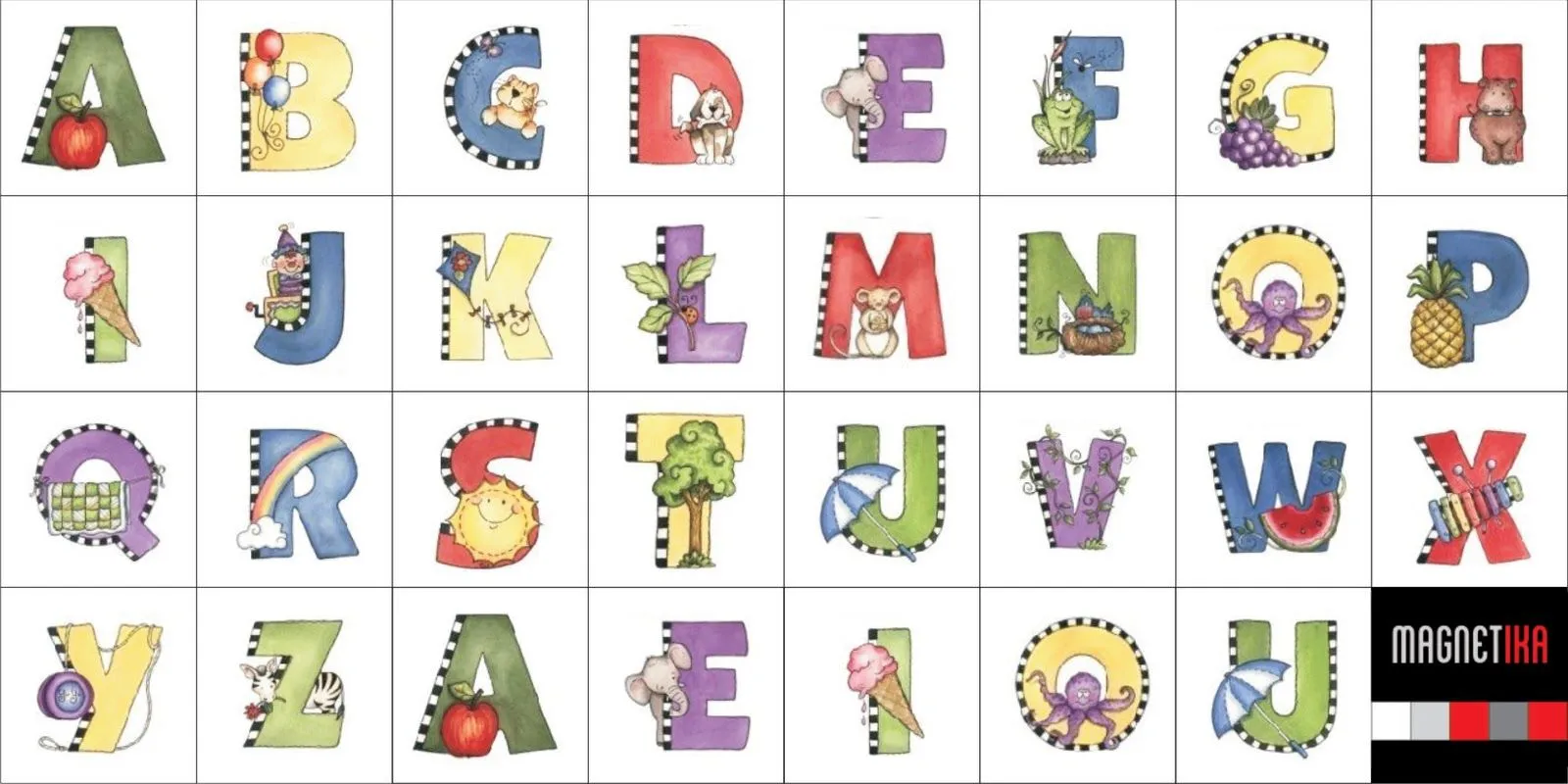 Modelos de letras decorativas - Imagui