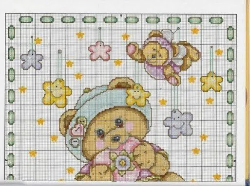 GRAFICOS INFANTILES PUNTO DE CRUZ (pág. 69) | Aprender ...