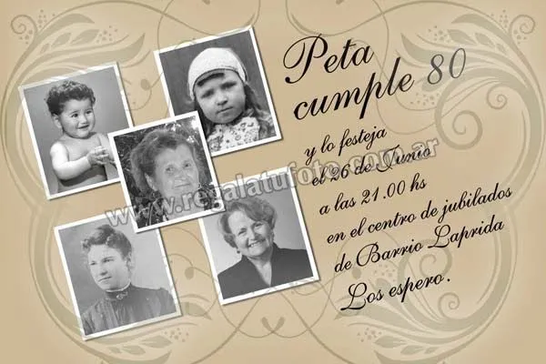 Mayores - MA0314 | Regalá tu foto