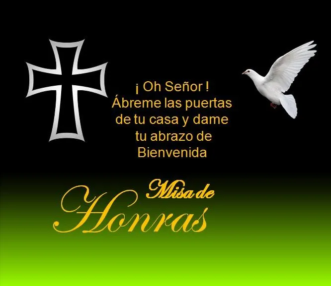 Modelos de tarjetas para invitar a misa de fallecido - Imagui