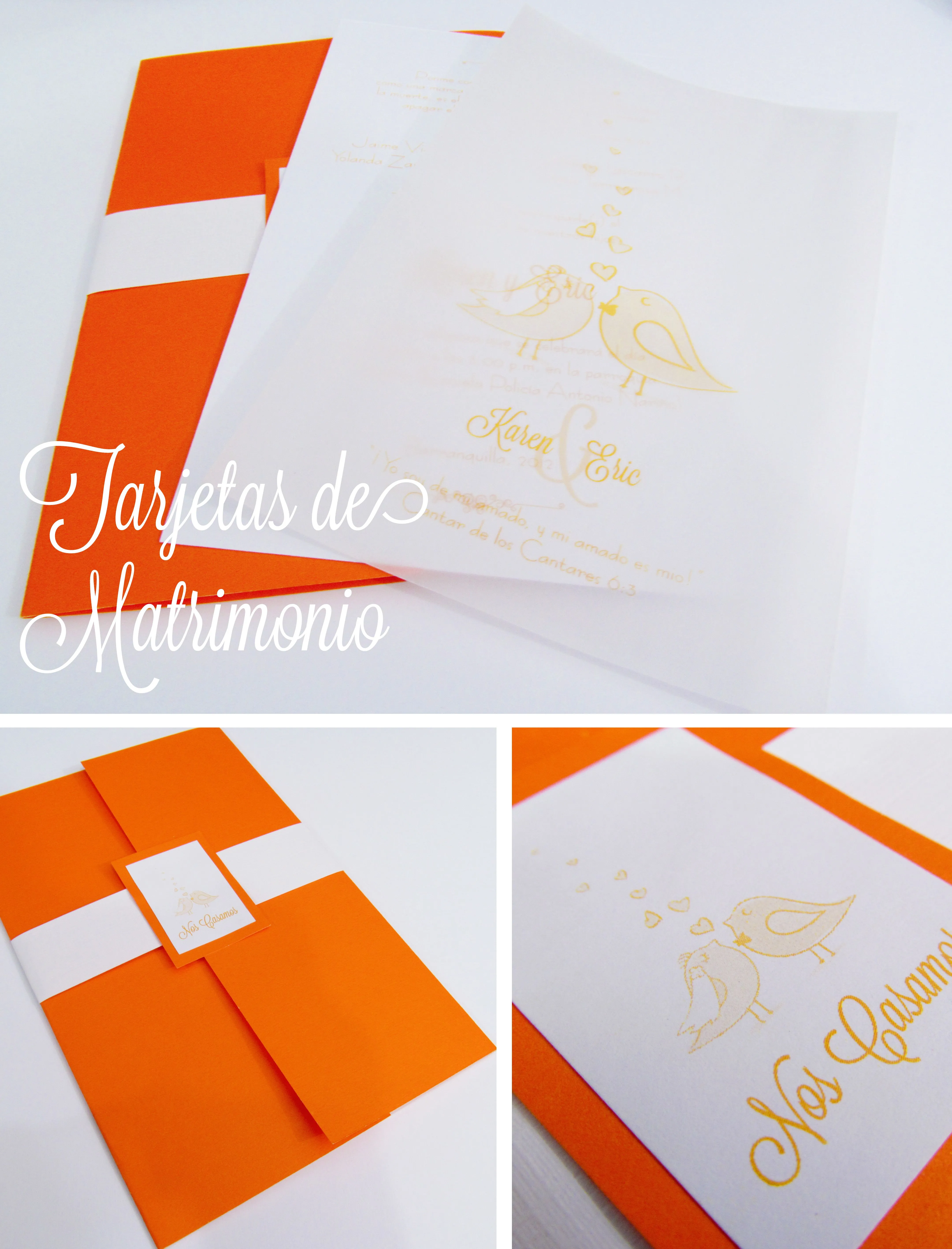 Nuevos modelos de Tarjetas de Matrimonio | Litolascar S.A.S