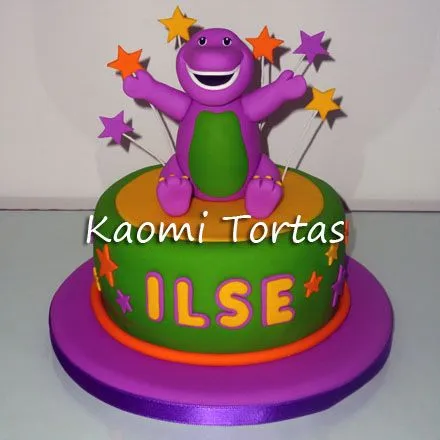 Modelos de torta barney - Imagui