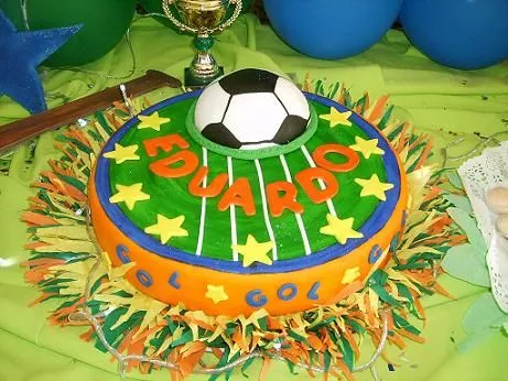 Modelos de tortas -o pasteles- con motivos deportivos | Fiesta101