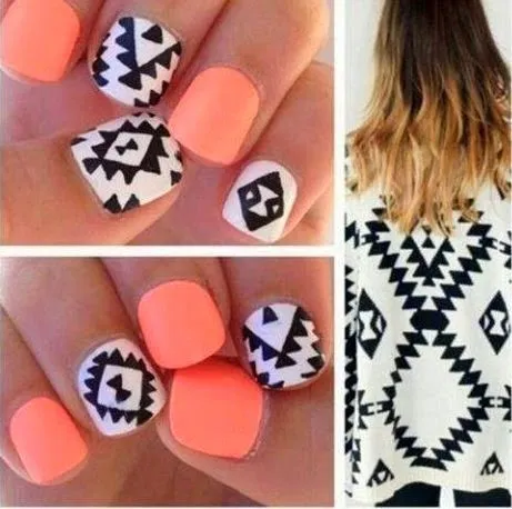 Modelos de uñas con diseño de todo tipo ~ Belleza y Peinados