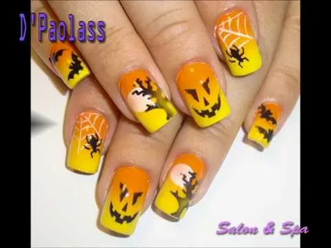 Modelos de Uñas en Gel - YouTube