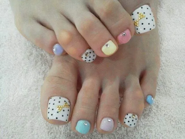Modelos de uñas de pie - Imagui