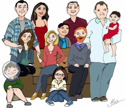 Modern Family por Bis | Dibujando