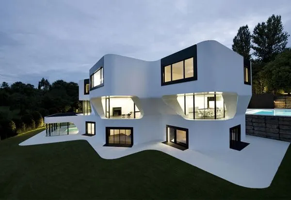 Modern Residential Architecture in Germany - Dupli.Casa futuristic ... Modern Residential Architecture in Germany - Dupli.Casa futuristic ...