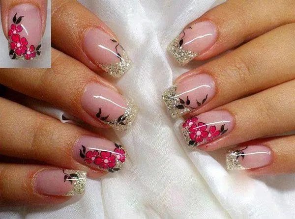 Modernas uñas decoradas para ver con lindos diseños y con ...