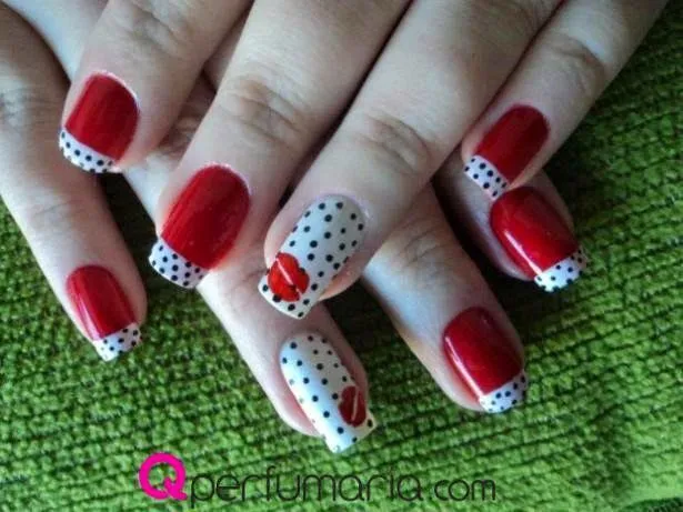 Modernas uñas decoradas para ver con lindos diseños y con ...