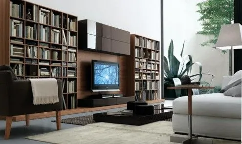 Modernos y Lujosos Muebles para TV para el Living Room o Sala de ...