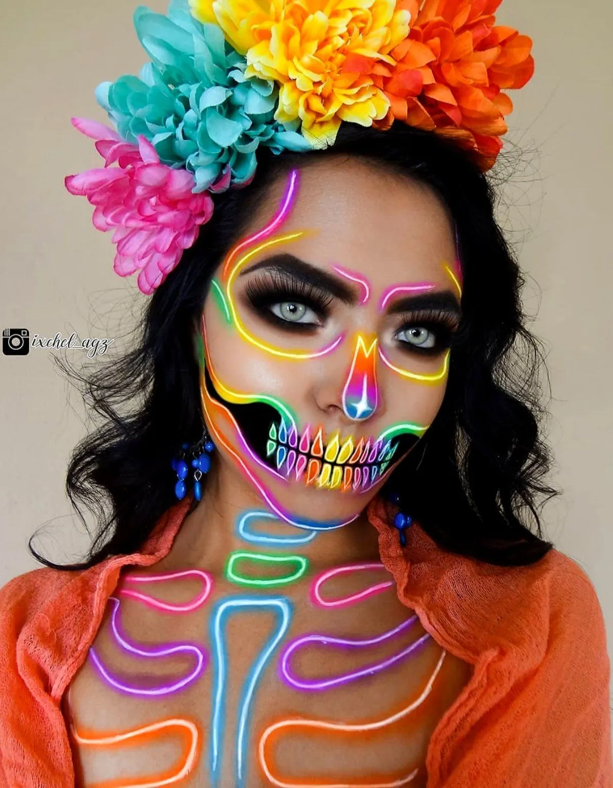 Modernos maquillajes de Catrina para celebrar Día de Muertos