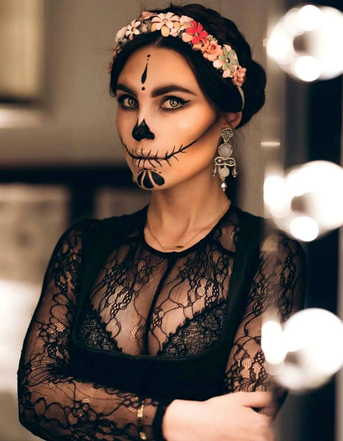 Modernos maquillajes de Catrina para celebrar Día de Muertos Modernos maquillajes de Catrina para celebrar Día de Muertos