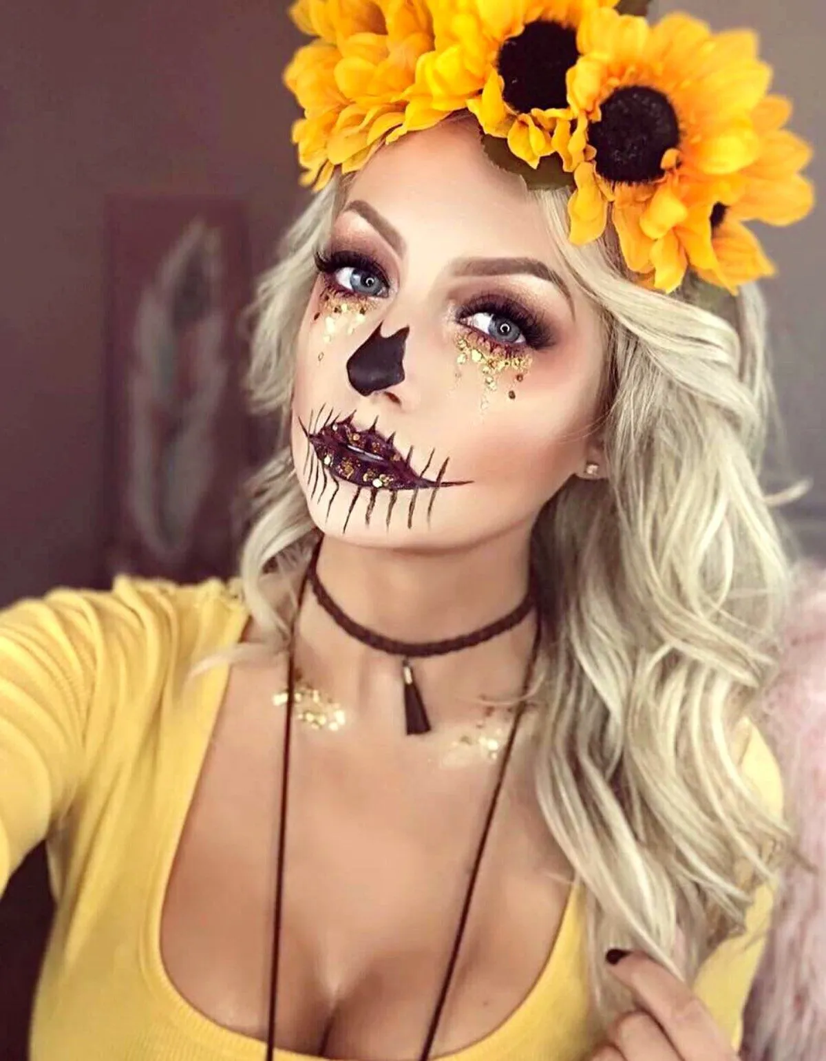 Modernos maquillajes de Catrina para celebrar Día de Muertos