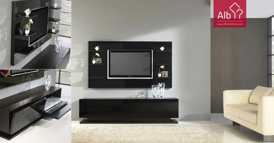 Modernos muebles para el televisor - ALB Mobiliário e Decoração ...