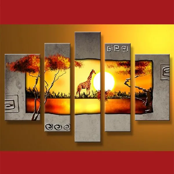 Modernos pinturas al óleo africanas para Animales – Modernos ... Modernos pinturas al óleo africanas para Animales – Modernos ...