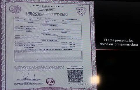Modificará Registro Civil actas para que puedan ser impresas en ...