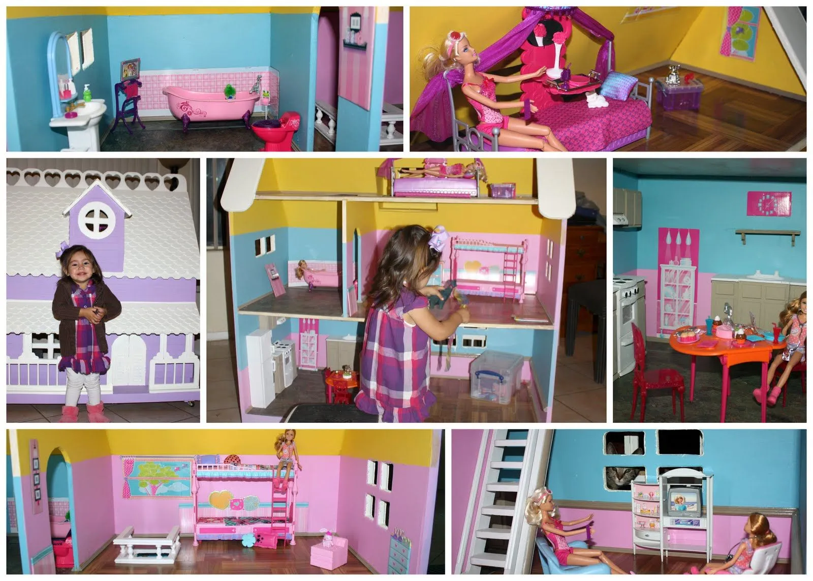 ModistaModesta: Large Barbie doll house for sale