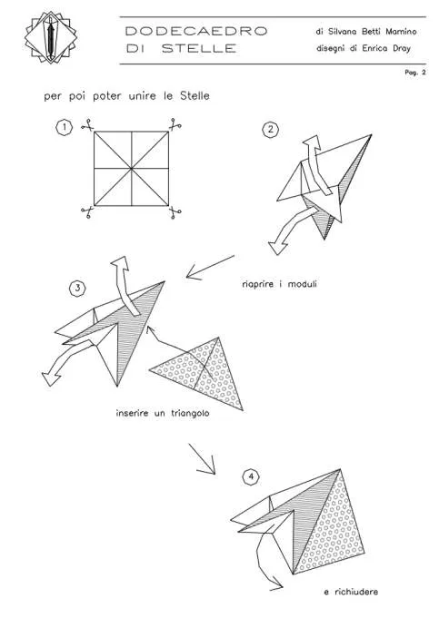 Modular: free diagrams instructing you how to fold modular origami ...