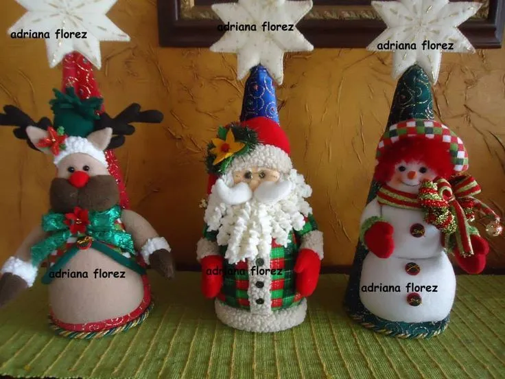 Mogollas navideñas on Pinterest | Papa Noel, Patchwork Embutido ...