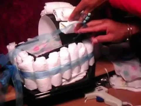 Moises o cuna para regalo de baby shower. - YouTube